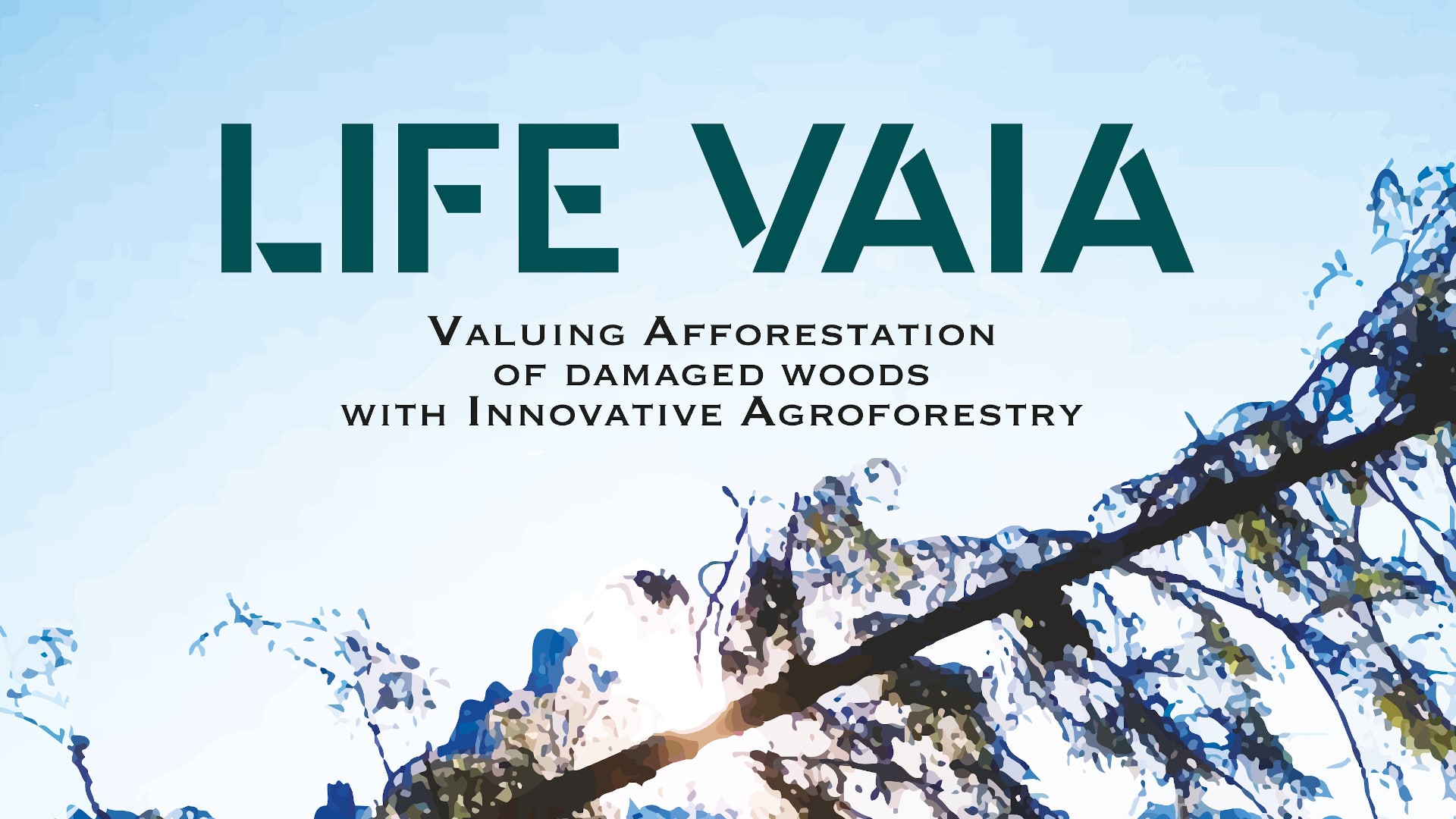 Valuing Afforestation of damaged woods with Innovative Agroforestry